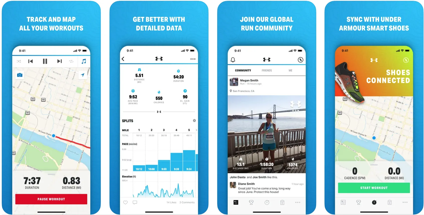 Aplikacja MapMyRun