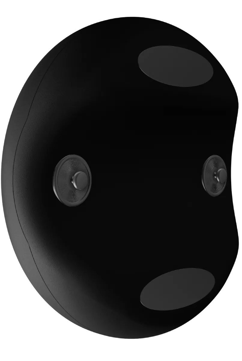 Aidlab sensors on the back of the device