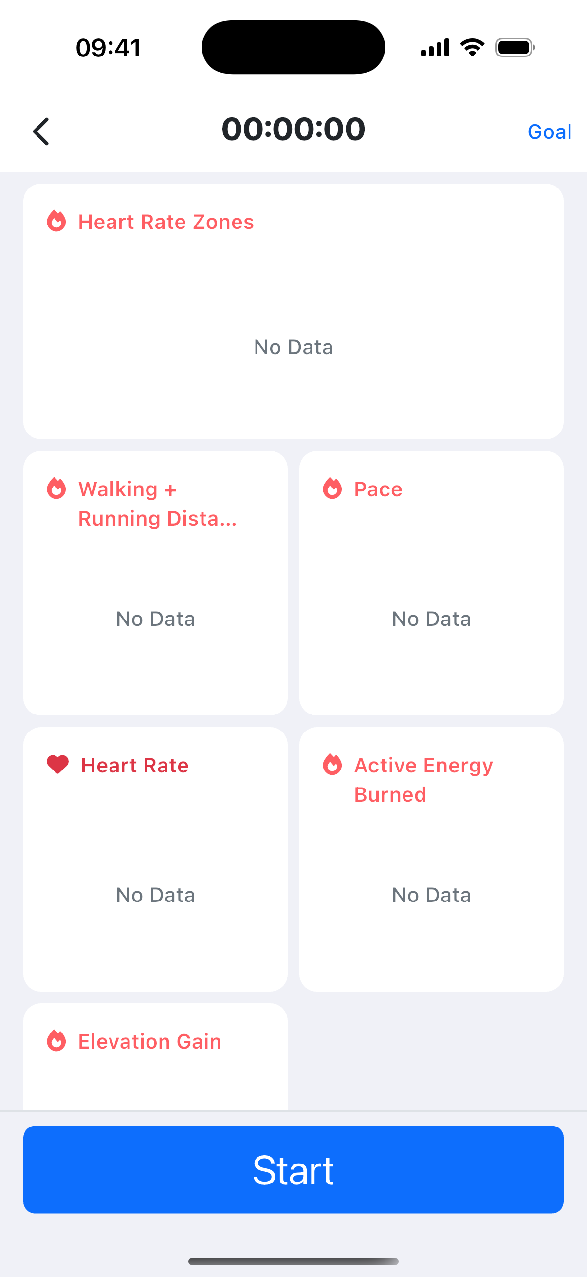 Training interface